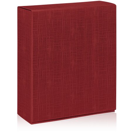 Präsentkarton "XXL Seta Bordeaux" 3er, 340mm, Strukturkarton für dicke Flaschen