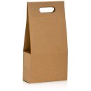 Tragekarton "Allround" Natura Pur, Kraftpapier