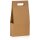 Tragekarton "Allround" Natura Pur, Kraftpapier