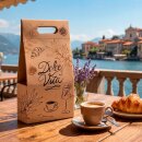 Tragekarton "Allround Dolce Vita" Natura, Kraftpapier