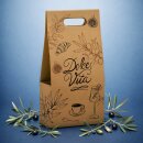 Tragekarton "Allround Dolce Vita" Natura, Kraftpapier