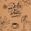 Tragekarton "Allround Dolce Vita" Natura, Kraftpapier