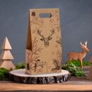 Tragekarton "Allround Winterzeit" Natura, Kraftpapier