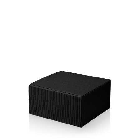 Geschenkbox "Modern Welle Schwarz" -S-