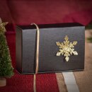 Geschenkbox "Seta Schwarz" -Galerie-, Strukturkarton