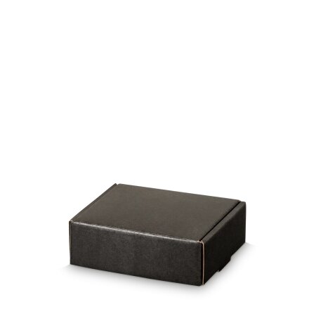 Geschenkbox "Natura Schwarz" -klein- 145x120x50mm