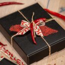 Geschenkbox "Natura Schwarz" -groß- 245x200x50mm