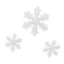 Sticker "Schneeflocke" Weißglimmer,...