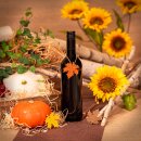Anhänger "Herbstblätter" 3-farbig...