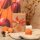Anhänger "Eichhörnchen" 3-farbig sortiert, Holz, Ø ca. 60mm Braun/Gelb/Orange