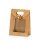 Tasche "Easypack" Kraftpapier+Schleife+Fenster -S-