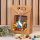 Tasche "Easypack" Kraftpapier+Schleife+Fenster -M-
