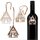 Anhänger "Haus" sortiert, Holz, ca. 60x50mm
