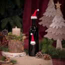 Anhänger "Weihnachtsmütze" Strick, ca. 75x35mm