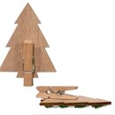 Holzklammer "Tannenbaum", 60x45mm
