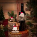 Holzklammer "Weihnachtsigel" 3-farbig sortiert, 61x59mm Braun/Creme/Natur