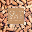 Gutschein "Korken" mit Kuvert, 120x120mm
