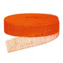 Geschenkband "Jute" Orange 50mm x 40m