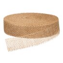 Geschenkband "Jute" Natur 50mm x 40m