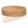 Geschenkband "Jute" Natur 50mm x 40m