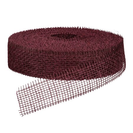 Geschenkband "Jute" Bordeaux 50mm x 40m