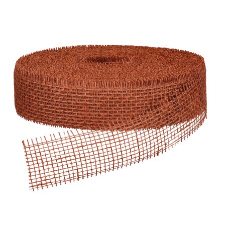 Geschenkband "Jute" Braun 50mm x 40m