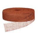 Geschenkband "Jute" Braun 50mm x 40m