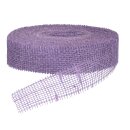 Geschenkband "Jute" Lila 50mm x 40m