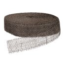 Geschenkband "Jute" Grau 50mm x 40m