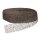 Geschenkband "Jute" Grau 50mm x 40m