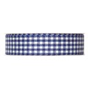 Geschenkband "Vichy-Karo" Blau 25mm x 25m
