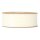 Geschenkband "Basic Weboptik" Creme, 40mm x 20m