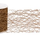 Geschenkband "Netz" Braun 38mm x 20m