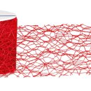 Geschenkband "Netz" Rot 38mm x 20m