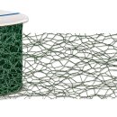 Geschenkband "Netz" Dunkelgrün 38mm x 20m