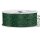 Geschenkband "Netz" Dunkelgrün 38mm x 20m