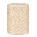 Jutekordel Creme, Ø ca. 3mm x 150m