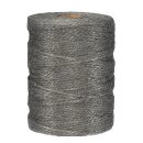 Jutekordel Grau, Ø ca. 3mm x 150m
