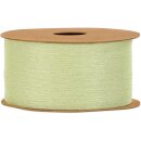Geschenkband "Chiffon" Salbeigrün, 50mm x 20m