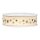 Geschenkband "Shining Stars" Creme/Gold, 25mm x 18m