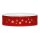 Geschenkband "Shining Stars" Rot/Gold, 25mm x 18m