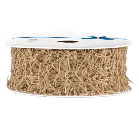 Geschenkband "Coral" Natur, 38mm x 10m