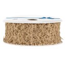 Geschenkband "Coral" Natur, 38mm x 10m