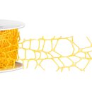 Geschenkband "Coral" Gelb, 38mm x 10m