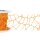 Geschenkband "Coral" Orange, 38mm x 10m