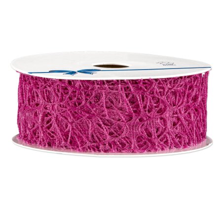 Geschenkband "Coral" Pink, 38mm x 10m