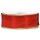 Geschenkband "Goldkante" Rot, 40mm x 25m