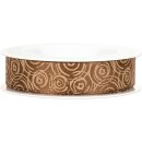 Geschenkband "Swirl" Braun, 25mm x 18m
