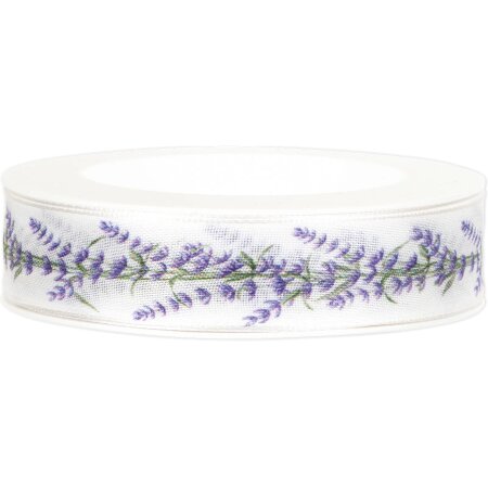 Geschenkband "Lavendel", 25mm x 18m