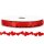 Girlande "Herzen" Rot, Satin, 15mm x 18m